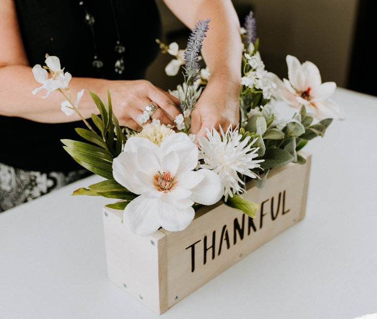 DIY Thankful/Blessed Box