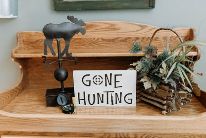 XL BurnStencil® (8" x 12") - Gone Hunting