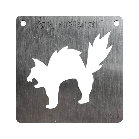 BurnStencil® - Cat (Mini)