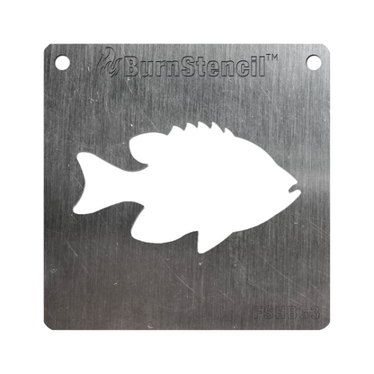 BurnStencil® Mini Fish 4 Pack