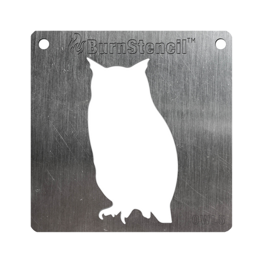 BurnStencil® - Owl