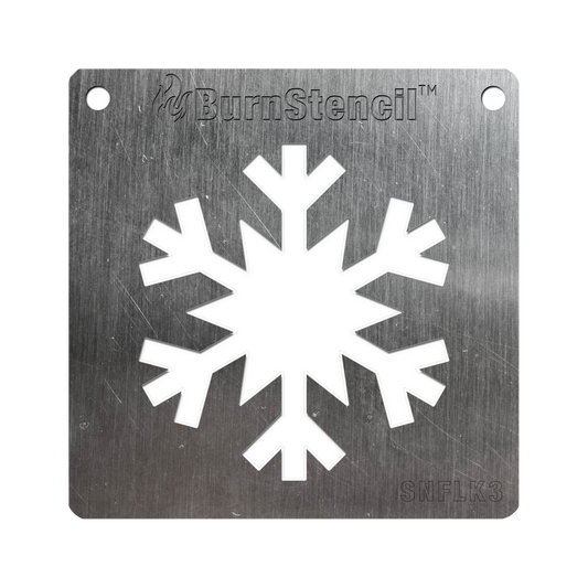 BurnStencil® - Snowflake (Mini)