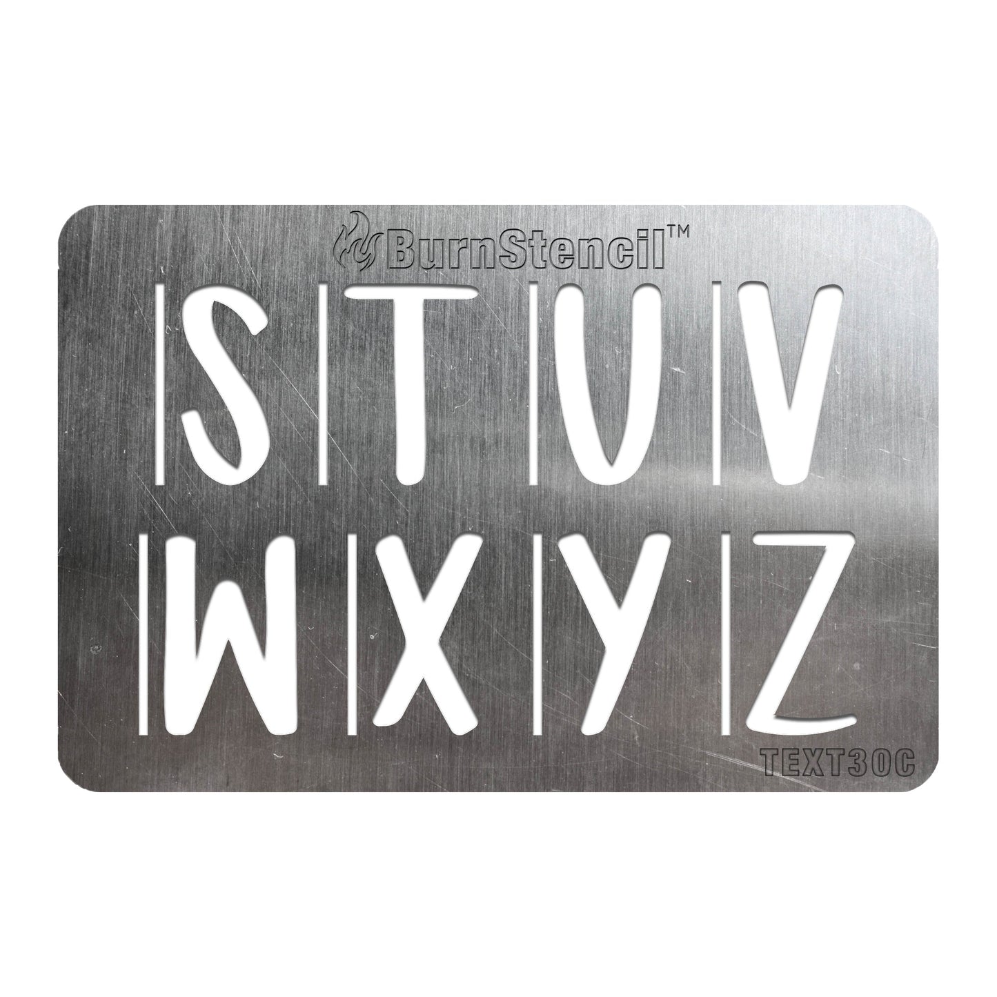 BurnStencil® Kit - XL Text