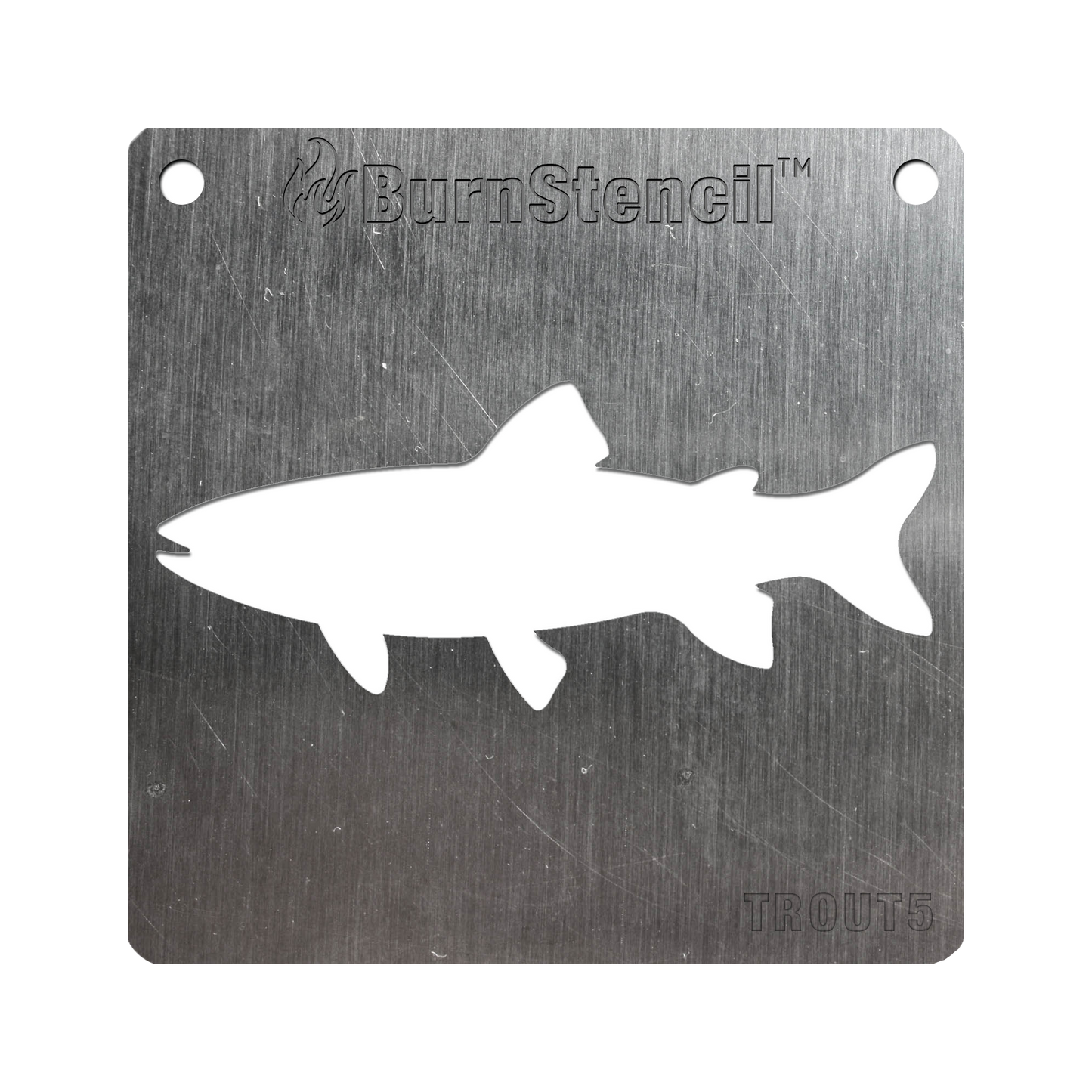 BurnStencil® - Fish (Trout)