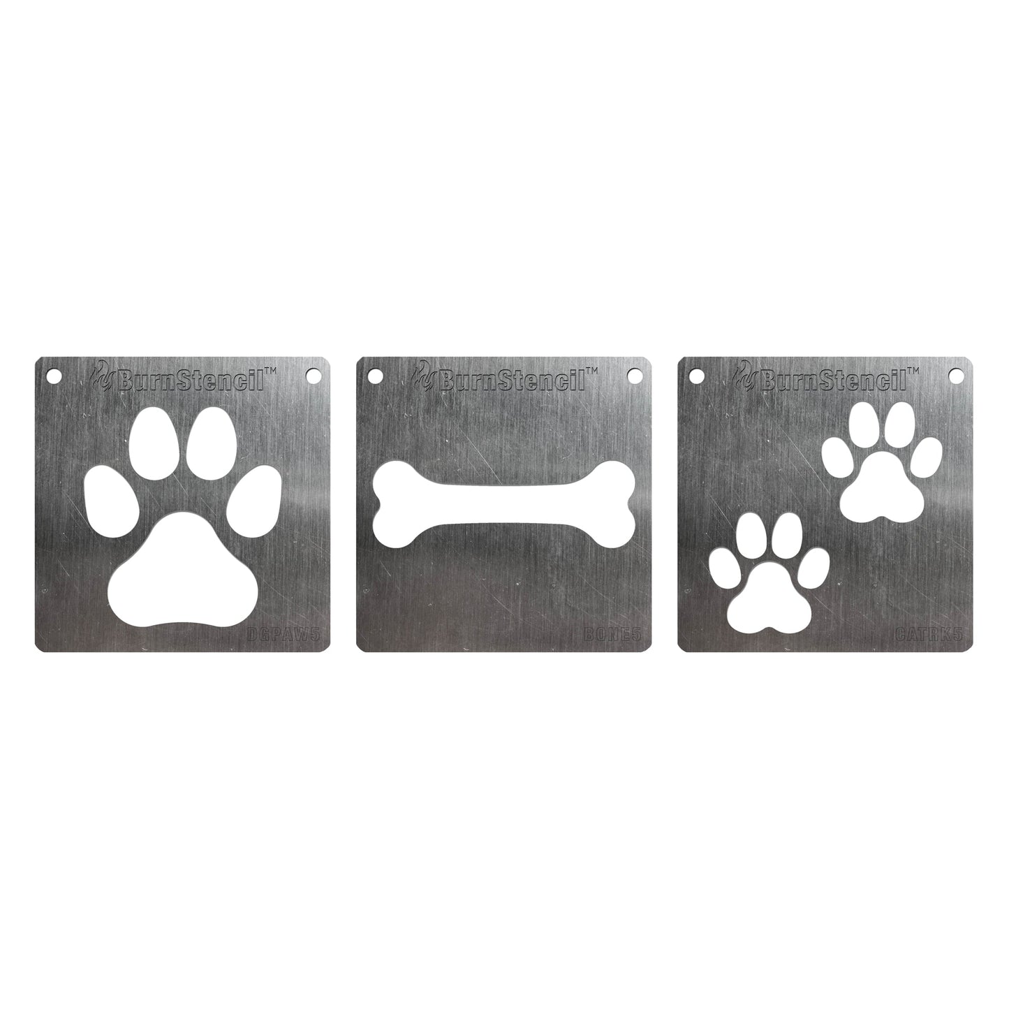 BurnStencil® - Paws & Claws 3 Pack